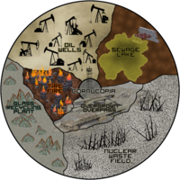 Map of the 85th Arena